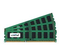 Crucial 12GB kit (4GBx3) PC3-12800 12GB DDR3 1600MHz módulo de - Memoria (DDR3, 240-pin DIMM, 512M x 64, 3 x 4 GB, DIMM)