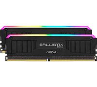 Crucial Ballistix MAX BLM2K8G40C18U4BL RGB, 4000 MHz, DDR4, DRAM, Memoria Gamer para Ordenadores de sobremesa, 16GB (8GBx2), CL18, Negro