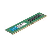 Crucial Basics - Módulo de memoria RAM para escritorio, DDR4, 1,2 V, 2666 MHz, CL19, UDIMM, 288 pines, 16 GB, color verde