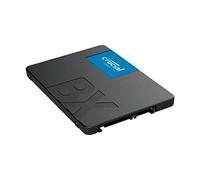 Crucial BX500 Solid State Drive, Disco Duro Sólido Interno de 480 Gb (3D Nand, Sata, 2.5 Pulgadas), Serial ATA III, 960 GB, Negro