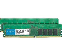 Crucial CT2K16G4RFS4266 DDR4 32 GB (2 x 16 GB) DIMM 288 Pines 2666 MHz/PC4-21300 CL19 1,2 V - Kit de Memoria ECC registrada, Color Verde