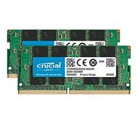 Crucial CT2K8G4SFD824A Kit de Memoria RAM de 16 GB (8 GB x 2, DDR4, 2400 MT/s, PC4-19200, Dual Rank x 8, SODIMM, 260-Pin)