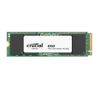 Crucial E100 480GB PCIe Gen4 NVMe M.2 SSD Interno, hasta 4.700 MB/s, Compatible