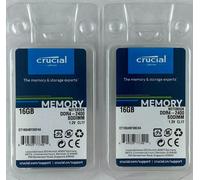 Crucial RAM CT2K16G4SFD824A 32 GB (2 x 16 GB) DDR4 2400 MHz CL17 Kit de Memoria Portátil
