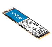 Crucial P1 2TB CT2000P1SSD8 Unidad Interna de Estado sólido-hasta 2000 MB/s (3D NAND, NVMe, PCIe, M.2)