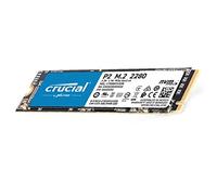 Crucial P2 CT250P2SSD8 Disco Duro sólido Interno SSD de 250GB, de hasta 2400 MB/s (3D NAND, NVMe, PCIe, M.2)