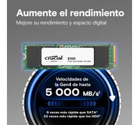 Crucial P3 Plus SSD CT2000E100SSD8 M.2 2TB PCIe 4.0 NVMe para PC - Hasta 5000MB/s