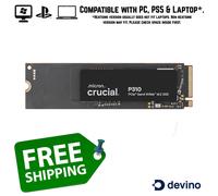 Crucial P310 1TB 2TB 4TB Disipador de calor Gen4 M.2 NVMe SSD 7100 MB/s NAND ...