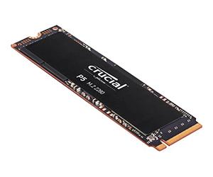 Crucial P5 1TB CT1000P5SSD8 Unidad Interna de Estado sólido-hasta 3400 MB/s (3D NAND, NVMe, PCIe, M.2, 2280SS)