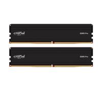 Memoria RAM Crucial Pro CP2K16G60C48U5 32GB 2x16GB DDR5 6000MHz CL48 Intel XMP AMD EXPO Disipador