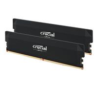 Crucial Pro RAM DDR5 32GB (2x16GB) 6000MHz CL36, Memoria Overclocking Gaming, Intel XMP 3.0 / AMD EXPO, (PC) Memoria RAM DDR5 32GB, Negro - CP2K16G60C36U5B