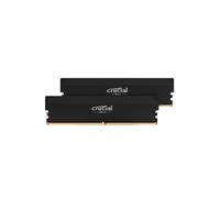 Crucial Pro RAM DDR5 32GB (2x16GB) 6000MHz CL36, Memoria Overclocking Gaming, Intel XMP 3.0 / AMD EXPO, (PC) Memoria RAM DDR5 32GB, Negro - CP2K16G60C36U5B