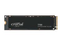 Crucial T700 2TB Gen5 NVMe M.2 SSD - Up to 12,400 MB/s - DirectStorage Enabled -