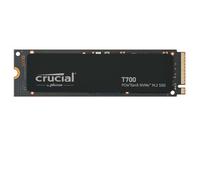 Crucial T700 SSD 4TB PCIe Gen5 NVMe M.2 SSD Interno Gaming, hasta 12.400MB/s, Microsoft DirectStorage, Compatibilidad PCIe 4.0, Disco Duro SSD - CT4000T700SSD3