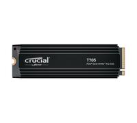 Crucial T705 Disipador térmico SSD 4TB M.2 PCIe Gen5 NVMe Módulo interno de estado sólido con disipador de calor