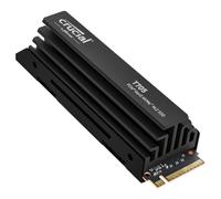 Crucial T705 SSD 1TB PCIe 5.0 x4 Gen5 NVMe M.2 con Disipador, Velocidades de Lectura hasta 13600 MB/s, Escritura 10200 MB/s, para PC de Escritorio, TLC NAND, Disco Duro Interno - CT1000T705SSD5