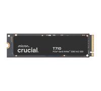 Crucial T710 SSD 4TB PCIe 5.0 x4 Gen5 NVMe M.2, Velocidades de Lectura hasta 14500 MB/s, Escritura 13800 MB/s, Ordenador Portátil y de Sobremesa, TLC NAND - CT4000T710SSD8-01
