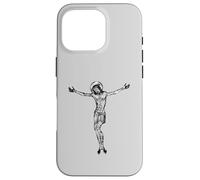 Crucifixión Jesucristo Crucificado Crucificado Cristiano Antiguo Carcasa para iPhone 16 Pro