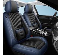 Cruetmo Fundas de asiento de coche de ajuste universal para Audi a4 b7 Avant/a4 b8/a4 b8 s/a4 b8 Sport/a4 b8 protector de cojín de piel de napa