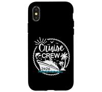 Cruise Crew 2026 Family and Friends Cruises Group Vacation Carcasa para iPhone X/XS