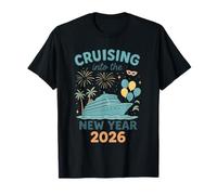 Cruise Into New Year 2026 Bringing New Year Matching Family Camiseta