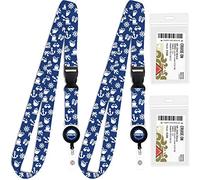 Cruise On - Cordón para tarjetas de identificación de crucero, cordones y accesorios para tarjetas de carnaval, Caribe real, Disney, todos los barcos de cruceros, con carrete retráctil y bolsa