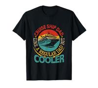 Cruise Ship Dad Definition Cooler para el Día del Padre, marinero Camiseta