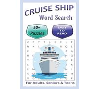 Cruise Ship Word Search Puzzle Book: Word Searches with easy to read print about Cruise Ships, Cruising, Travel and more | 6x9 inches 110 pages |50+ ... Vacations, Holidays, Birthdays & Free Times