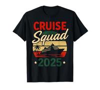 Cruise Squad 2025 Diversión para los Amantes de los cruceros Camiseta