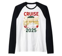 Cruise Squad 2025 Diversión para los Amantes de los cruceros Camiseta Manga Raglan
