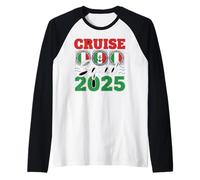 Cruise Squad 2025 Diversión para los Amantes de los cruceros Camiseta Manga Raglan