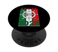Cruise Squad 2025 Diversión para los Amantes de los cruceros PopSockets PopGrip Adhesivo