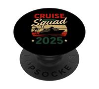 Cruise Squad 2025 Diversión para los Amantes de los cruceros PopSockets PopGrip Adhesivo