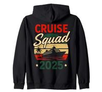 Cruise Squad 2025 Diversión para los Amantes de los cruceros Sudadera con Capucha