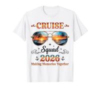 Cruise Squad 2026 Matching Family Summer Vacation Apparel Camiseta