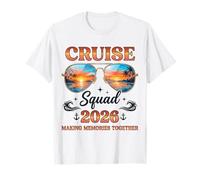 Cruise Squad 2026 Matching Family Summer Vacation Apparel Camiseta