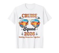 Cruise Squad 2026 Matching Family Summer Vacation Apparel Camiseta