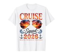 Cruise Squad 2026 Matching Family Summer Vacation Apparel Camiseta