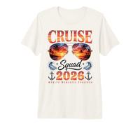 Cruise Squad 2026 Matching Family Summer Vacation Apparel Camiseta Premium