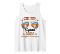 Cruise Squad 2026 Matching Family Summer Vacation Apparel Camiseta sin Mangas