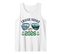 Cruise Squad Anchorage Viaje de Vacaciones a Alaska 2026 Camiseta sin Mangas