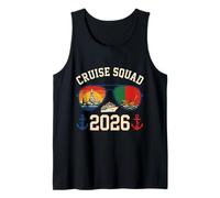 Cruise Squad Bangkok Viaje de Vacaciones 2026 Camiseta sin Mangas