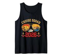 Cruise Squad Cartagena Viaje de Vacaciones 2026 Camiseta sin Mangas