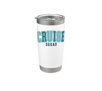 Cruise Squad Vaso térmico de acero inoxidable de doble pared