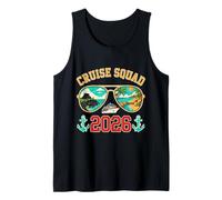 Cruise Squad Viaje de Vacaciones a Cancún 2026 Coincidencia Camiseta sin Mangas