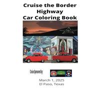 Cruise the Border Highway Car Coloring Book