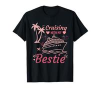 Cruise Trip Matching Friends Cruising with My Bestie 2026 Camiseta
