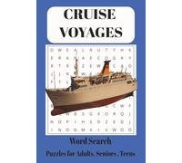 Cruise Voyages: Word searches with Easy-to-Read print about cruise voyages, cruise vacation fun, vacation fun, and more (6x9, 110 pages) 50+puzzles ... fun. Gift for vacation, summer holiday fun.
