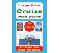 Cruise Word Search Book: Easy to Read Word Search Puzzle Book about Cruise Ships, including Terms, Phrases, and Words | LARGE PRINT, 6x9 inches, 110 pages, 50+ Puzzles... Gift for Cruise Enthusiasts