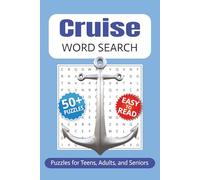 Cruise Word Search Book: Word Searches with Easy to Read Print about Cruises, Vacations, Ships, and More | 6 x 9 inches | 110 pages | 50+ Puzzles